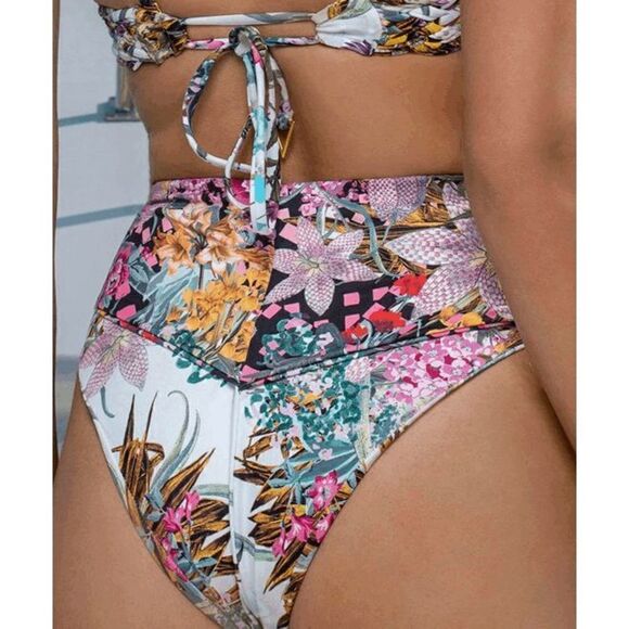 Swiminista x Christian Lacroix Josephine Floral Classy Bottoms, S NWT - Picture 8 of 8